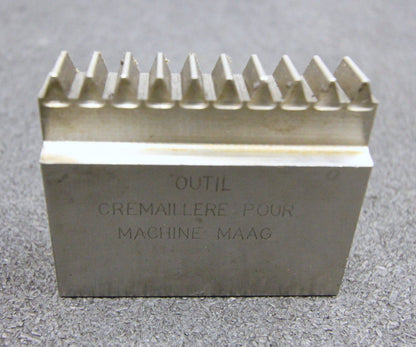 DELTAL Hobelkamm rack cutter m= 2 Angle 20° 63x20mm