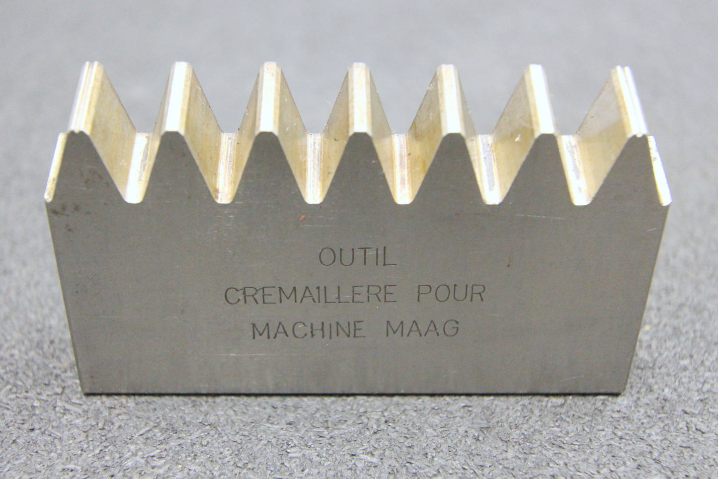 DELTAL Hobelkamm rack cutter m= 4 Angle 20° 88x20mm