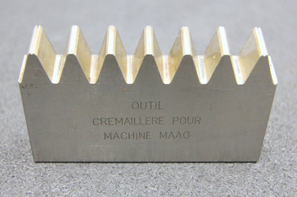 DELTAL Hobelkamm rack cutter m= 4 Angle 20° 88x20mm