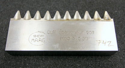 MAAG Hobelkamm rack cutter m= 3,500 Angle 20° 113x20mm
