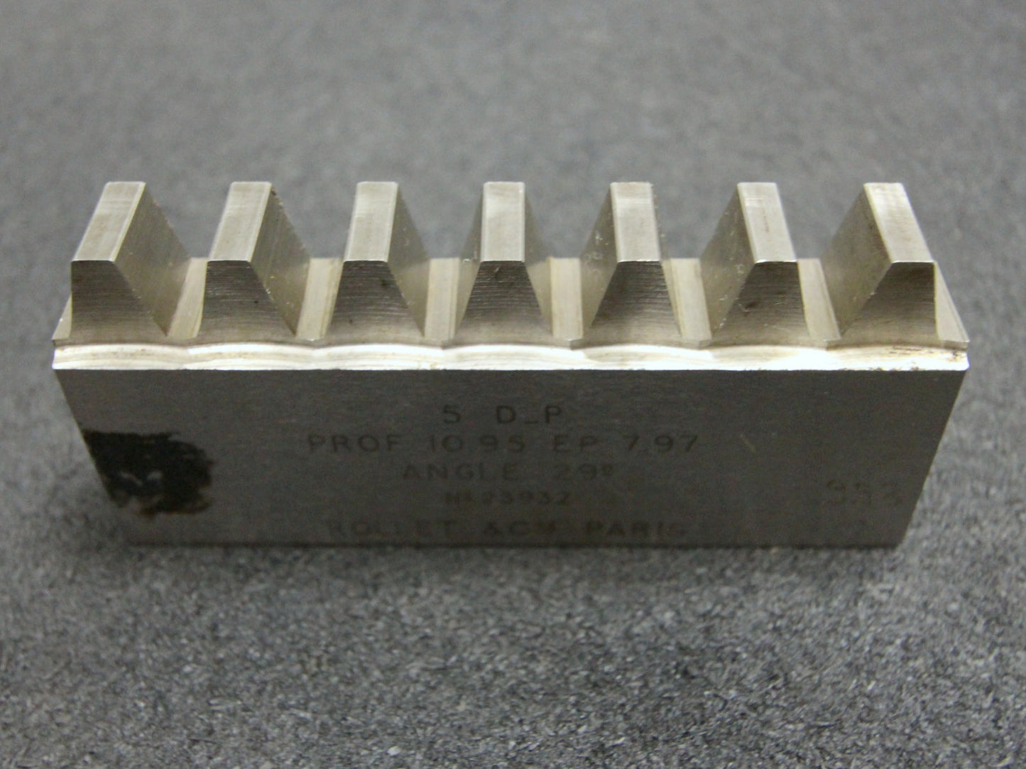 Bild des Artikels ROLLET-PARIS-Hobelkamm-rack-cutter-für-MAAG-Wälzhobelmaschinen-5-DP-EGW-29°