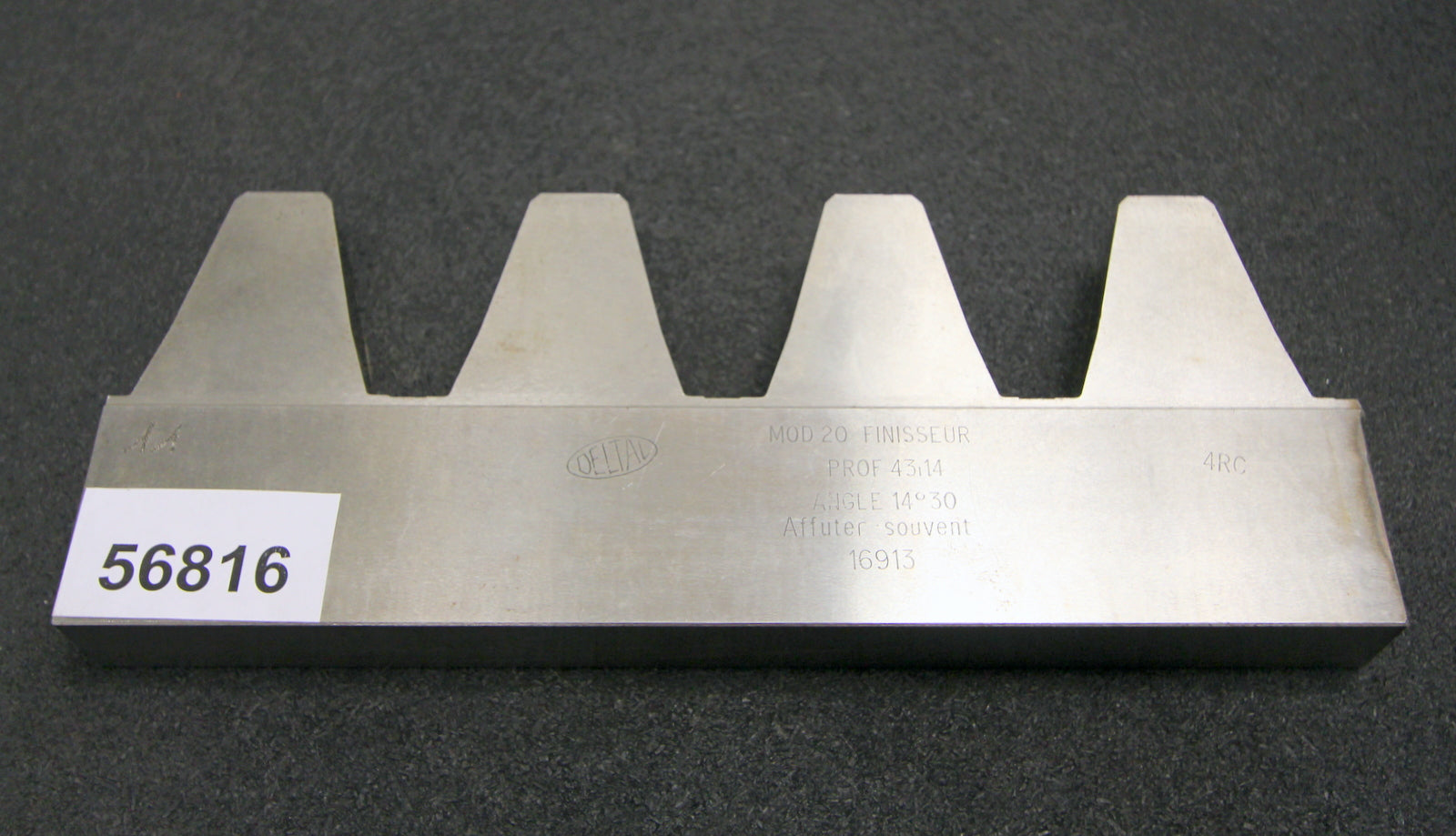 Bild des Artikels DELTAL-Hobelkamm-rack-cutter-für-MAAG-Wälzhobelmaschinen-m=-20-EGW-14°30