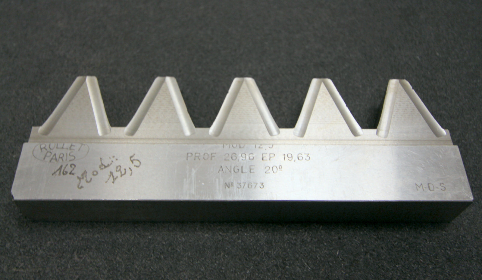 Bild des Artikels ROLLET-PARIS-Hobelkamm-rack-cutter-für-MAAG-Wälzhobelmaschinen-m=-12,5-EGW-20°