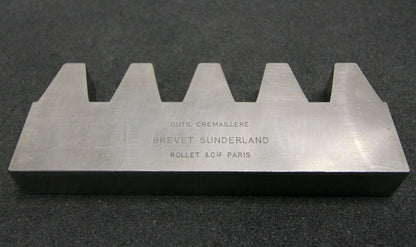 Bild des Artikels ROLLET-PARIS-Hobelkamm-rack-cutter-für-MAAG-Wälzhobelmaschinen-m=-12,5-EGW-29°