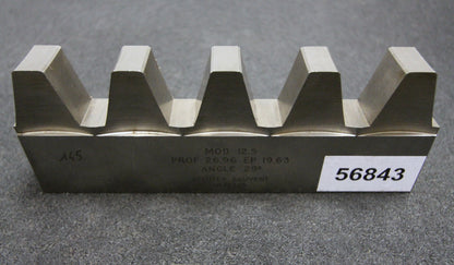 Bild des Artikels ROLLET-PARIS-Hobelkamm-rack-cutter-für-MAAG-Wälzhobelmaschinen-m=-12,5-EGW-29°