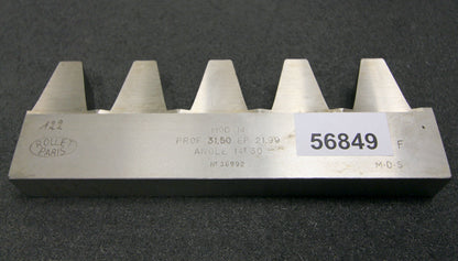 Bild des Artikels ROLLET-PARIS-Hobelkamm-rack-cutter-für-MAAG-Wälzhobelmaschinen-m=-14-EGW-14°30