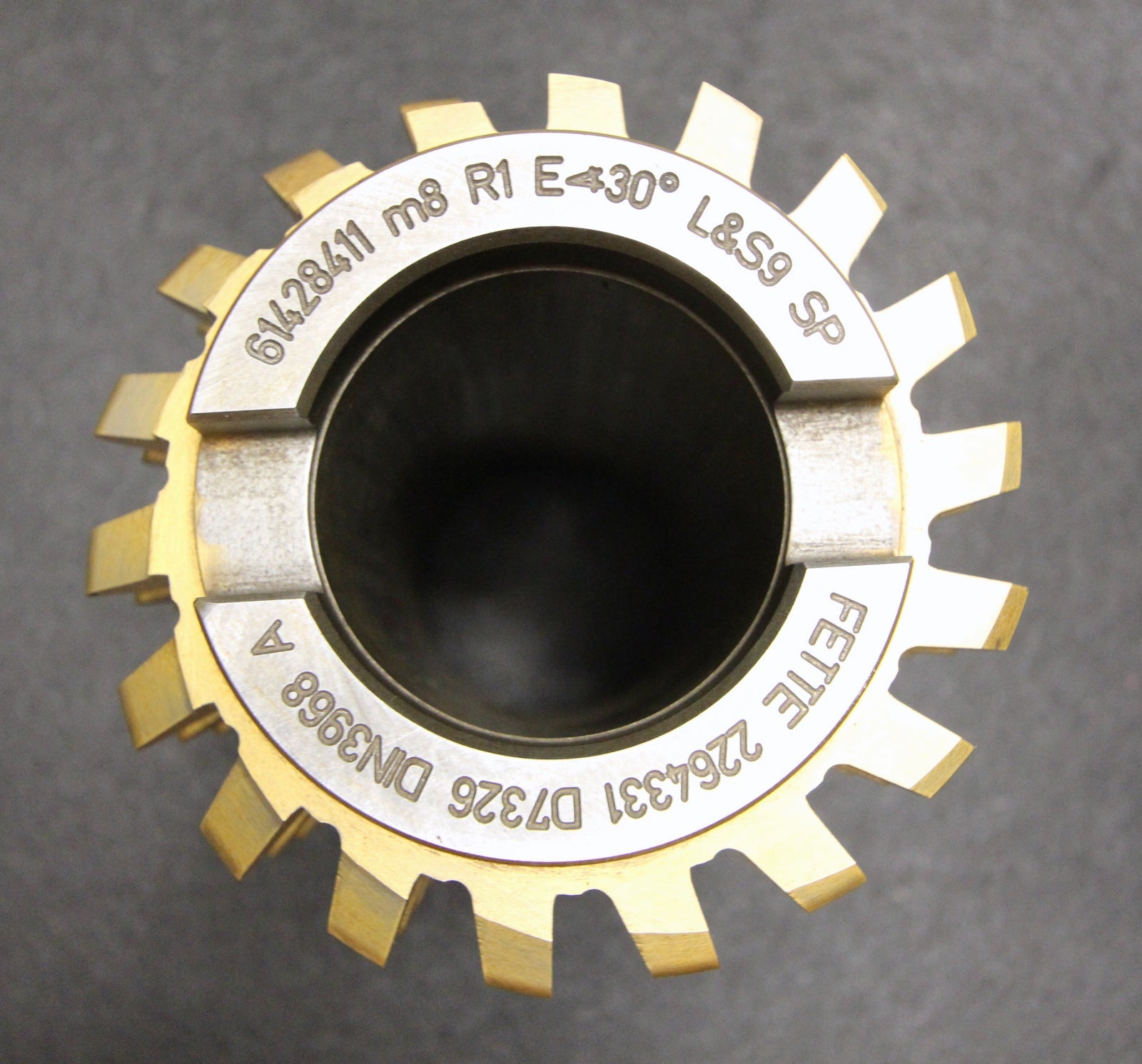 Bild des Artikels FETTE-Zahnwellen-Wälzfräser-m-=-8mm---Ø127-x-200-x-Ø60mm---30°-EGW