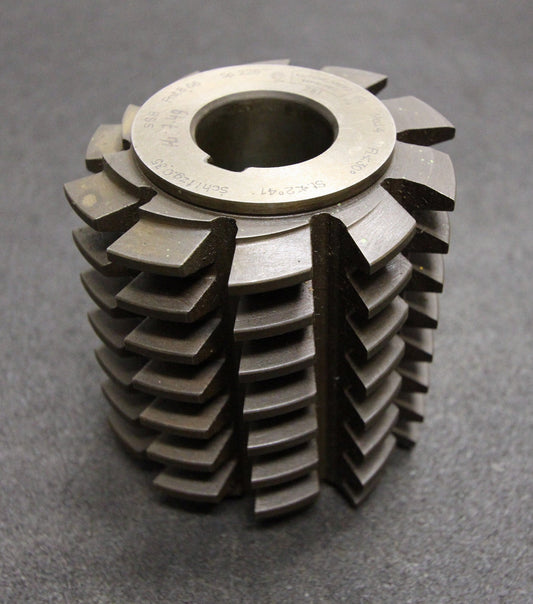 Bild des Artikels KLINGELNBERG-Zahnwellen-Wälzfräser-m=-4mm-30°-EGW-Ø92-x-100-x-Ø32mm-mit-LKN
