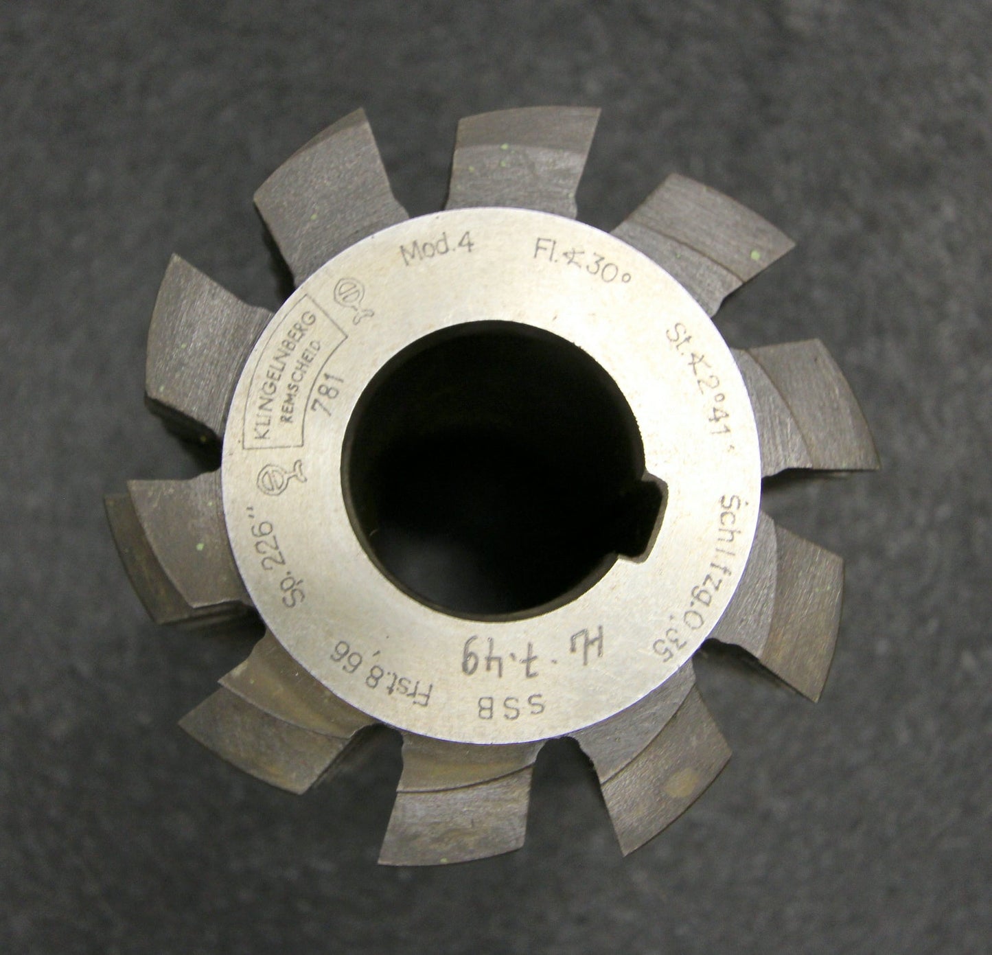Bild des Artikels KLINGELNBERG-Zahnwellen-Wälzfräser-m=-4mm-30°-EGW-Ø92-x-100-x-Ø32mm-mit-LKN