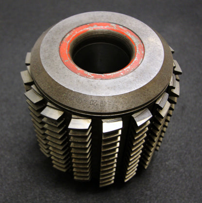 Bild des Artikels SAAZOR-Stollenwälzfräser-involute-spine-hob-m-=-3mm-15°-EGW-Ø143x140xØ50mm
