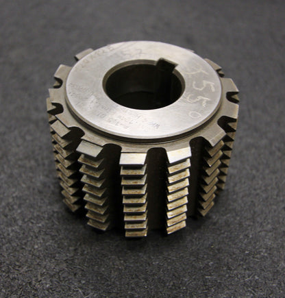 Bild des Artikels Kerbzahnwellenwälzfräser-serration-hob-m-=-1,5mm-DIN5481-55°-Flankenwinkel