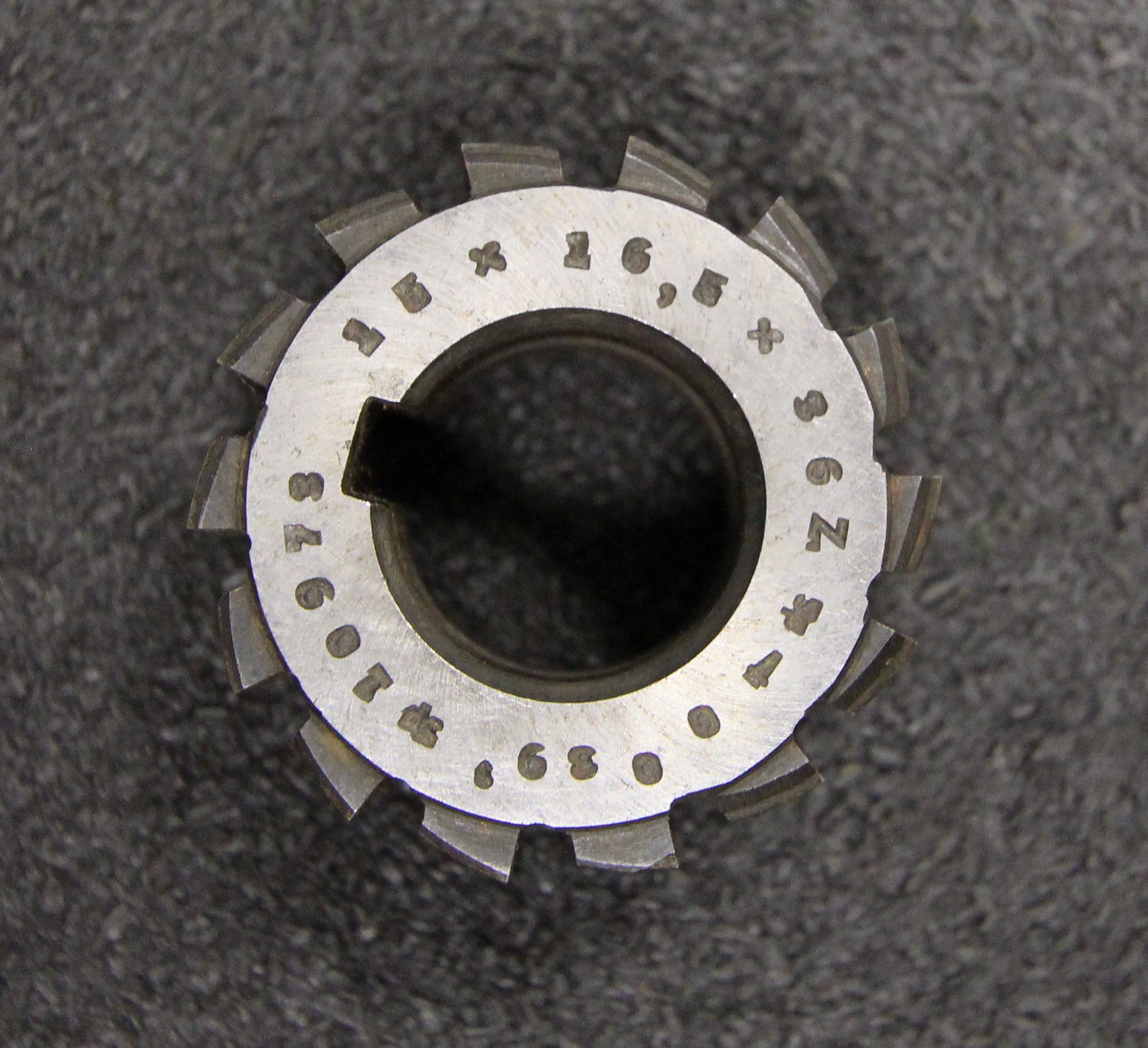 Bild des Artikels R.-STOCK-&-CO-Kerbzahnwellenwälzfräser-serration-hob-15-x-16,5-Ø40x20xØ19mm