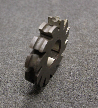 Bild des Artikels Halbrund-Formfräser-konkav-Radiusfräser-Radius-2,5mm---56x10x22mm-12-Spannuten