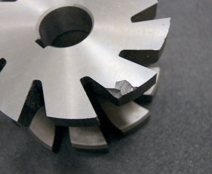 Bild des Artikels PWS-Halbrund-Formfräser-konkav-Radiusfräser-Radius-20mm-125x70x32mm-10-Spannuten