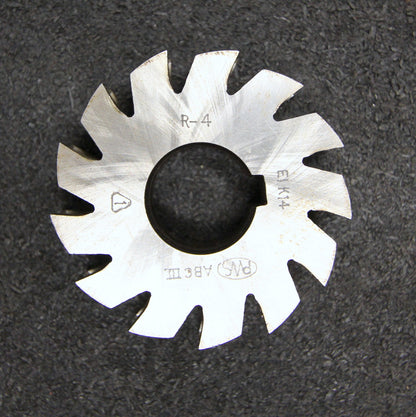 Bild des Artikels PWS-Halbrund-Formfräser-konkav-Radiusfräser-Radius-4mm---63x16x22mm-13-Spannuten