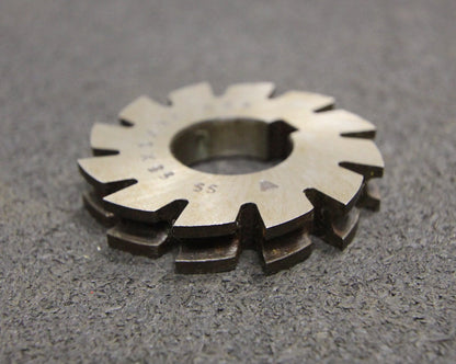 Bild des Artikels Halbrund-Formfräser-konkav-Radiusfräser-Radius-2mm---55x9x22mm-LKN-12-Spannuten