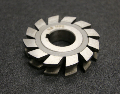 Bild des Artikels Halbrund-Formfräser-konkav-Radiusfräser-Radius-3,5mm---63x14x22mm-12-Spannuten