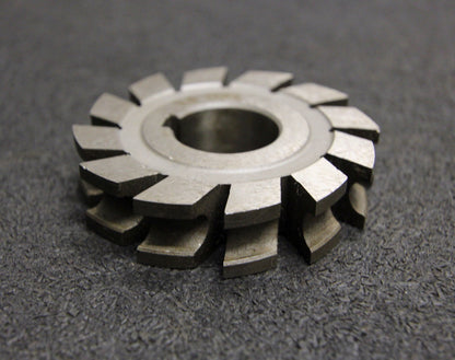 Bild des Artikels Halbrund-Formfräser-konkav-Radiusfräser-Radius-3,5mm---63x14x22mm-12-Spannuten