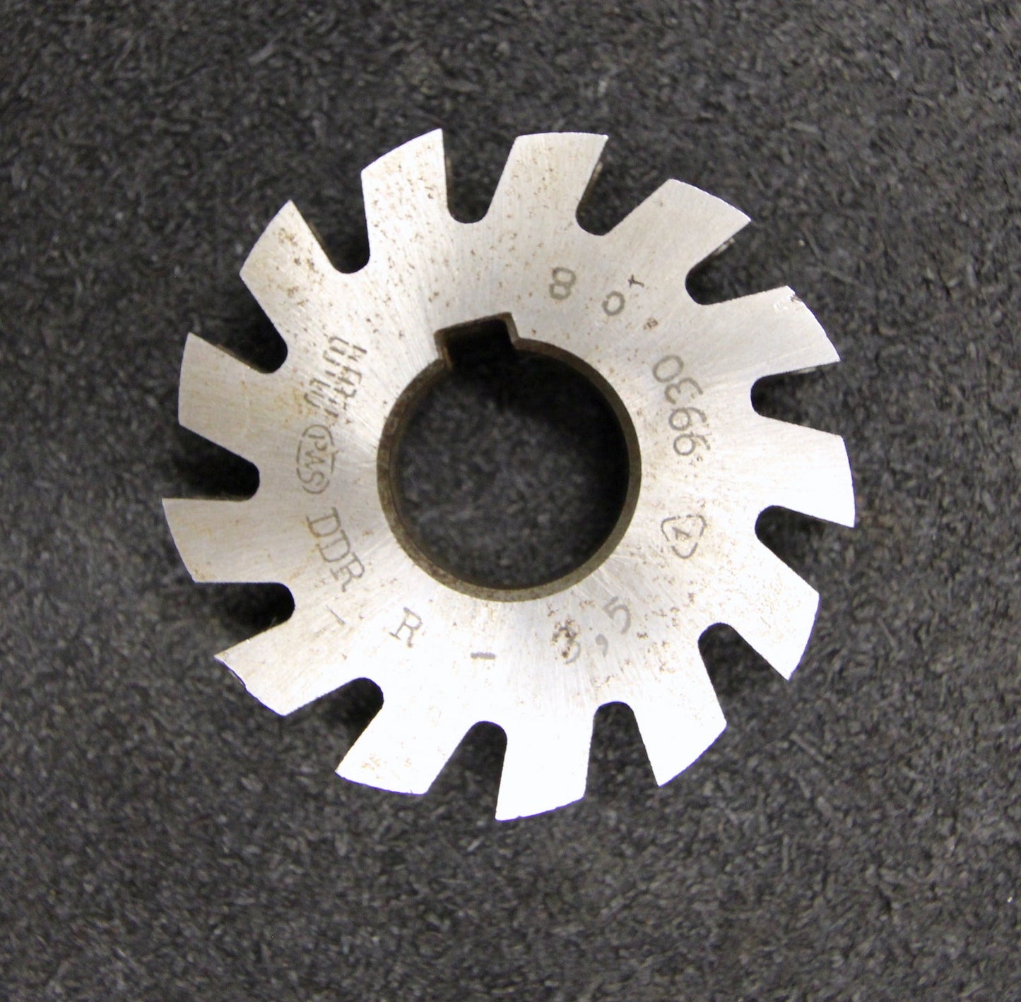 Bild des Artikels PWS-Halbrund-Formfräser-konkav-Radiusfräser-Radius-3,5mm-65x15x22mm-13-Spannuten