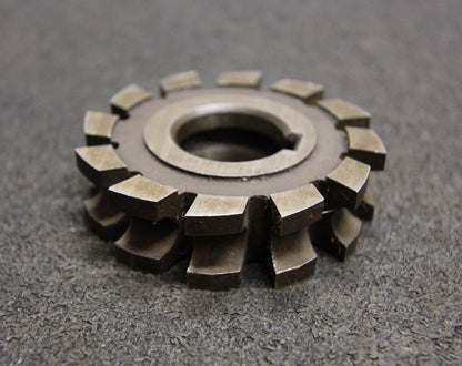 Bild des Artikels FWP-Halbrund-Formfräser-konkav-Radiusfräser-Radius-4mm---62x16x22mm-12-Spannuten