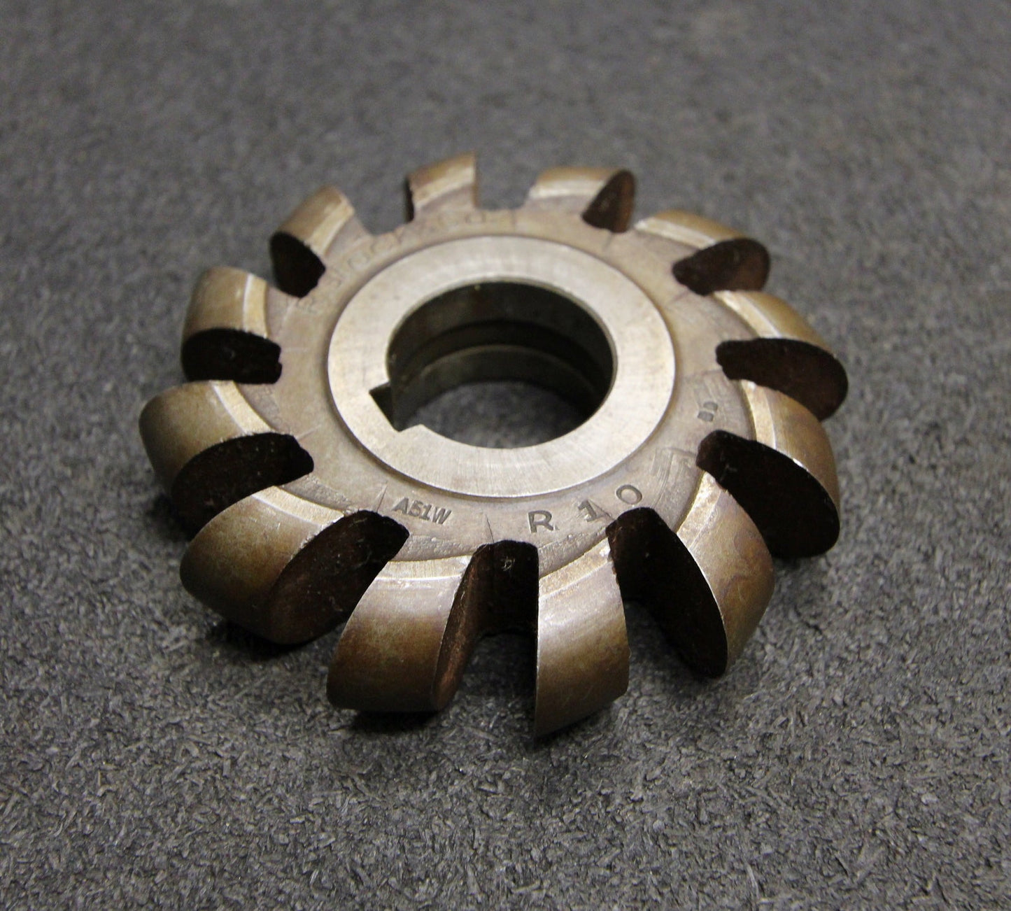 Bild des Artikels R.-STOCK-&-CO-Halbrund-Formfräser-konvex-Radiusfräser-Radius-10mm---87x20x27mm