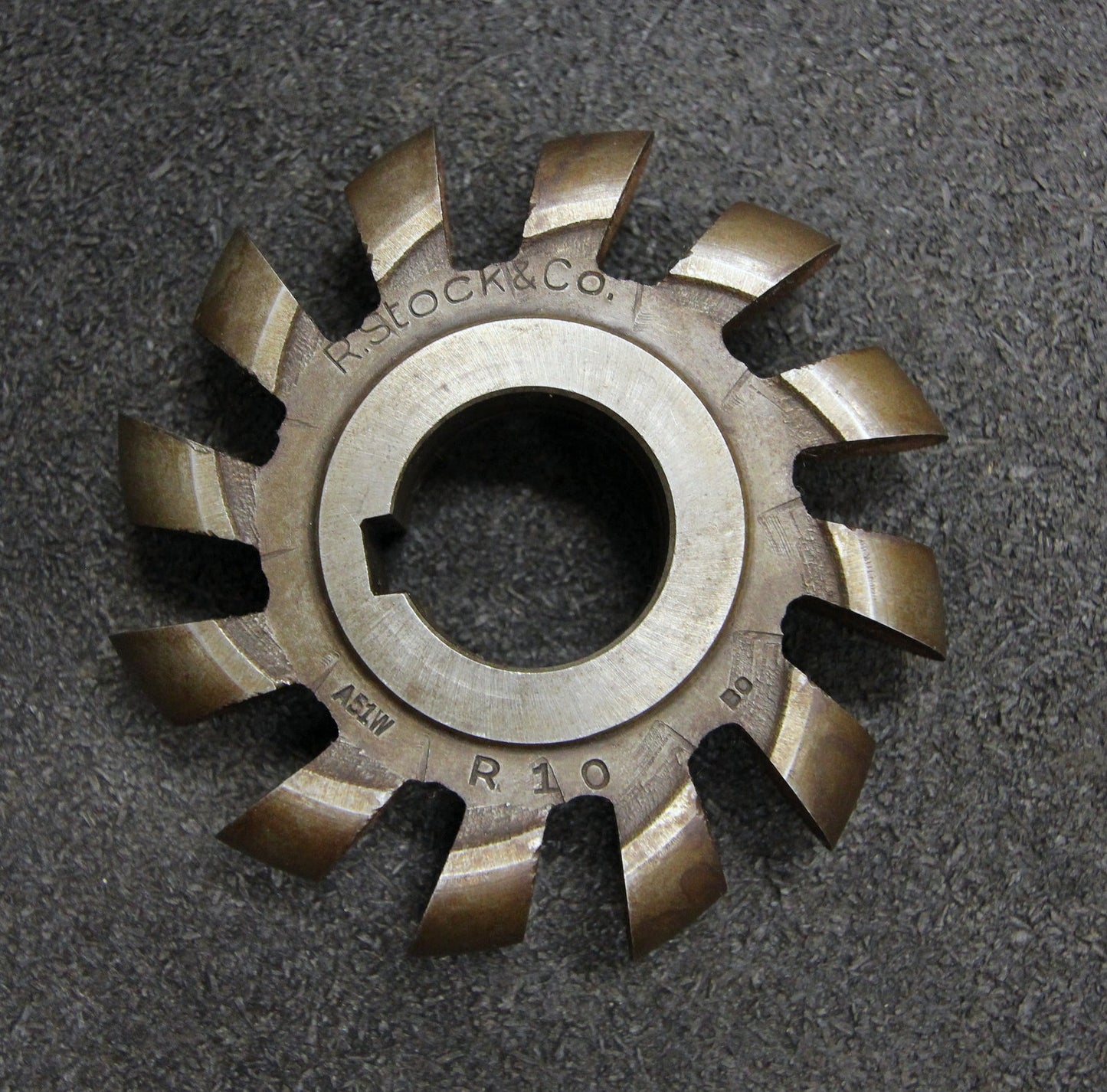 Bild des Artikels R.-STOCK-&-CO-Halbrund-Formfräser-konvex-Radiusfräser-Radius-10mm---87x20x27mm