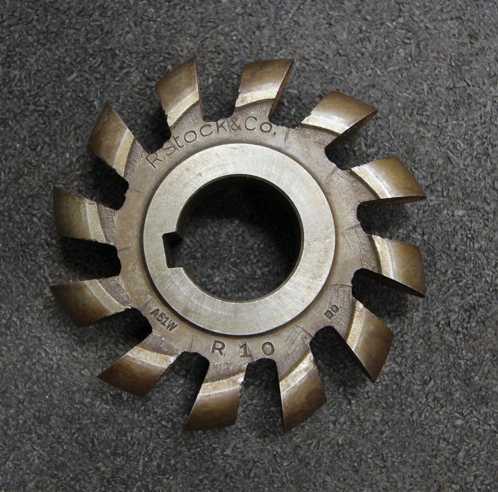 Bild des Artikels R.-STOCK-&-CO-Halbrund-Formfräser-konvex-Radiusfräser-Radius-10mm---87x20x27mm