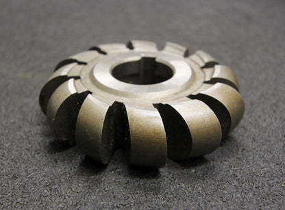 Bild des Artikels PWS-Halbrund-Formfräser-konvex-Radiusfräser-Radius-12mm-90x24x27mm-12-Spannuten