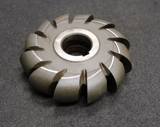 Bild des Artikels Halbrund-Formfräser-konvex-Radiusfräser-Radius-16mm---125x32x32mm-12-Spannuten