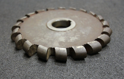 Bild des Artikels Halbrund-Formfräser-konvex-Radiusfräser-Radius-7mm-140x14x27mm-Spannuten:-20