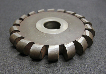 Bild des Artikels Halbrund-Formfräser-konvex-Radiusfräser-Radius-12mm-165x24x32mm-Spannuten:-18