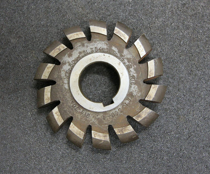 Bild des Artikels Halbrund-Formfräser-konvex-Radiusfräser-Radius-10mm-110x20x32mm-Spannuten:-14