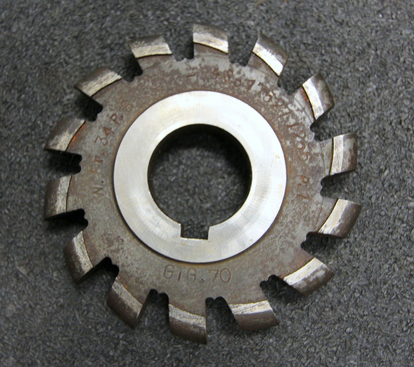 Bild des Artikels Halbrund-Formfräser-konvex-Radiusfräser-Radius-6mm-88x12x27mm-Spannuten:-14