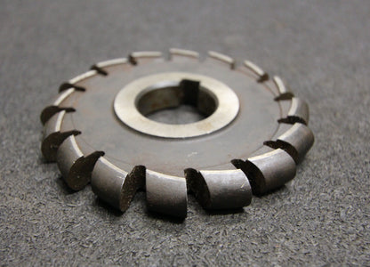 Bild des Artikels Halbrund-Formfräser-konvex-Radiusfräser-Radius-6mm-93x12x27mm-Spannuten:-16
