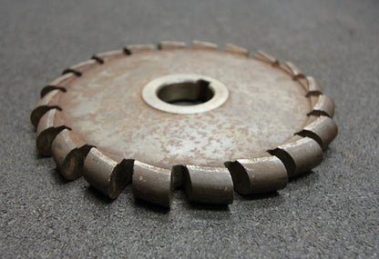 Bild des Artikels Halbrund-Formfräser-konvex-Radiusfräser-Radius-7mm-142x14x27mm-Spannuten:-20