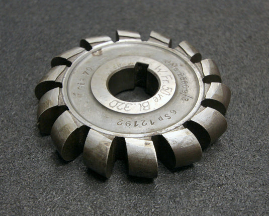 Bild des Artikels Halbrund-Formfräser-konvex-Radiusfräser-Radius-10mm-106x20x27mm-Spannuten:-14