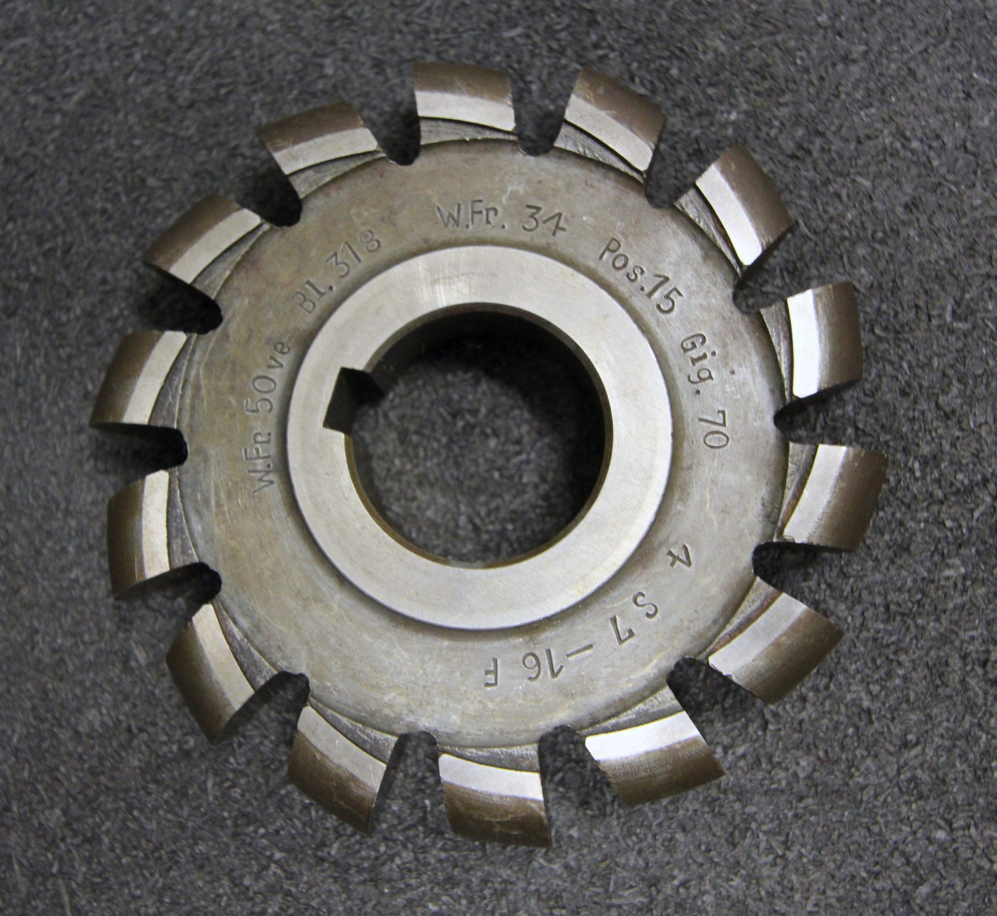Bild des Artikels Halbrund-Formfräser-konvex-Radiusfräser-Radius-9mm-105x18x32mm-Spannuten:-14