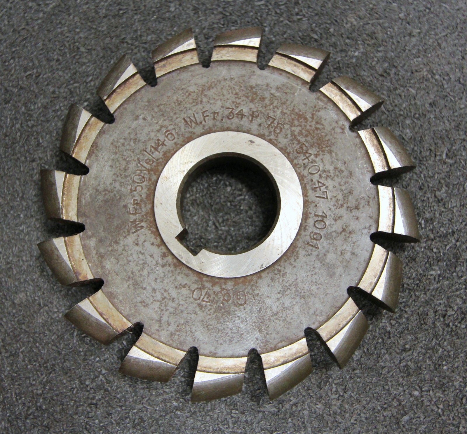 Bild des Artikels Halbrund-Formfräser-konvex-Radiusfräser-Radius-7mm-108x14x27mm-Spannuten:-16