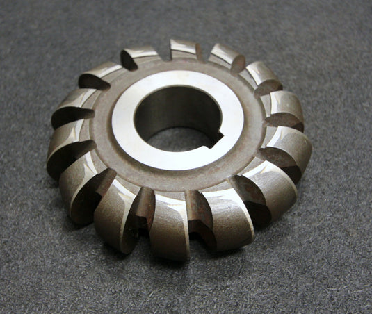 Bild des Artikels Halbrund-Formfräser-konvex-Radiusfräser-Radius-16mm-127x32x40mm-Spannuten:-14