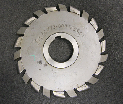 Bild des Artikels Halbrund-Formfräser-konvex-Radiusfräser-Kreuzverzahnt-Zick-Zack-Radius-5,6mm