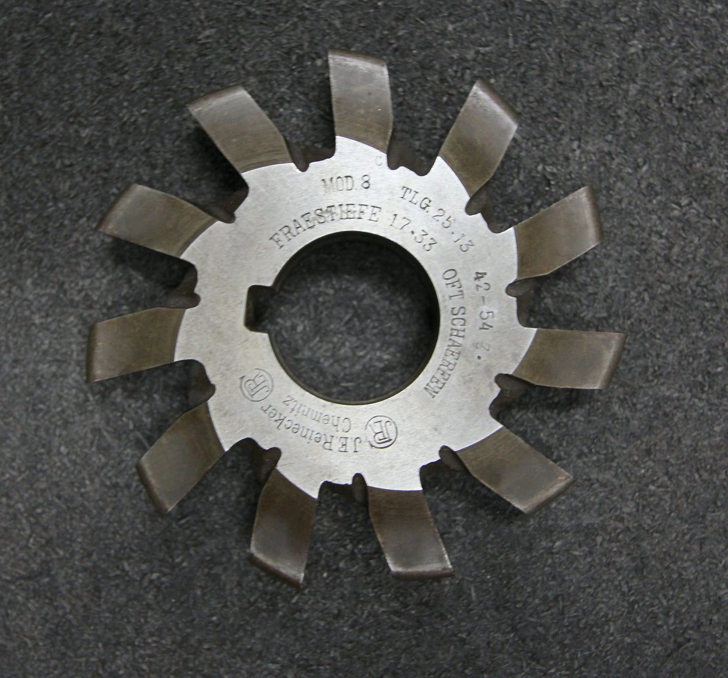 Bild des Artikels J.E.-REINECKER-Zahnformfräser-m-=-8mm-für-Z=-42-54-105x22x32mm-+-LKN-HSS