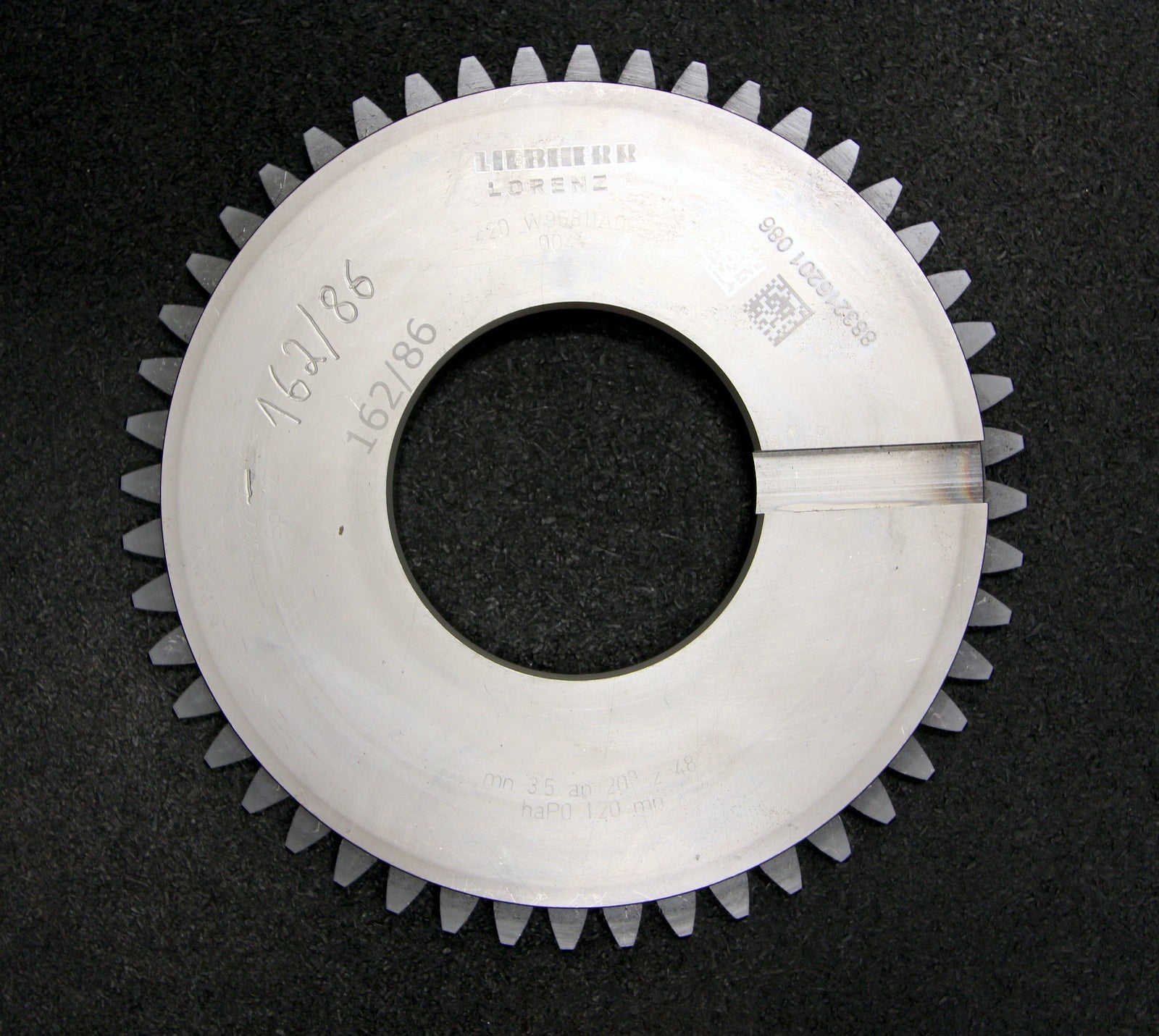 Bild des Artikels LIEBHERR-Scheibenschneidrad-gear-shaper-Normalmodul-mn=-3,5mm-EGW-20°-Z=48