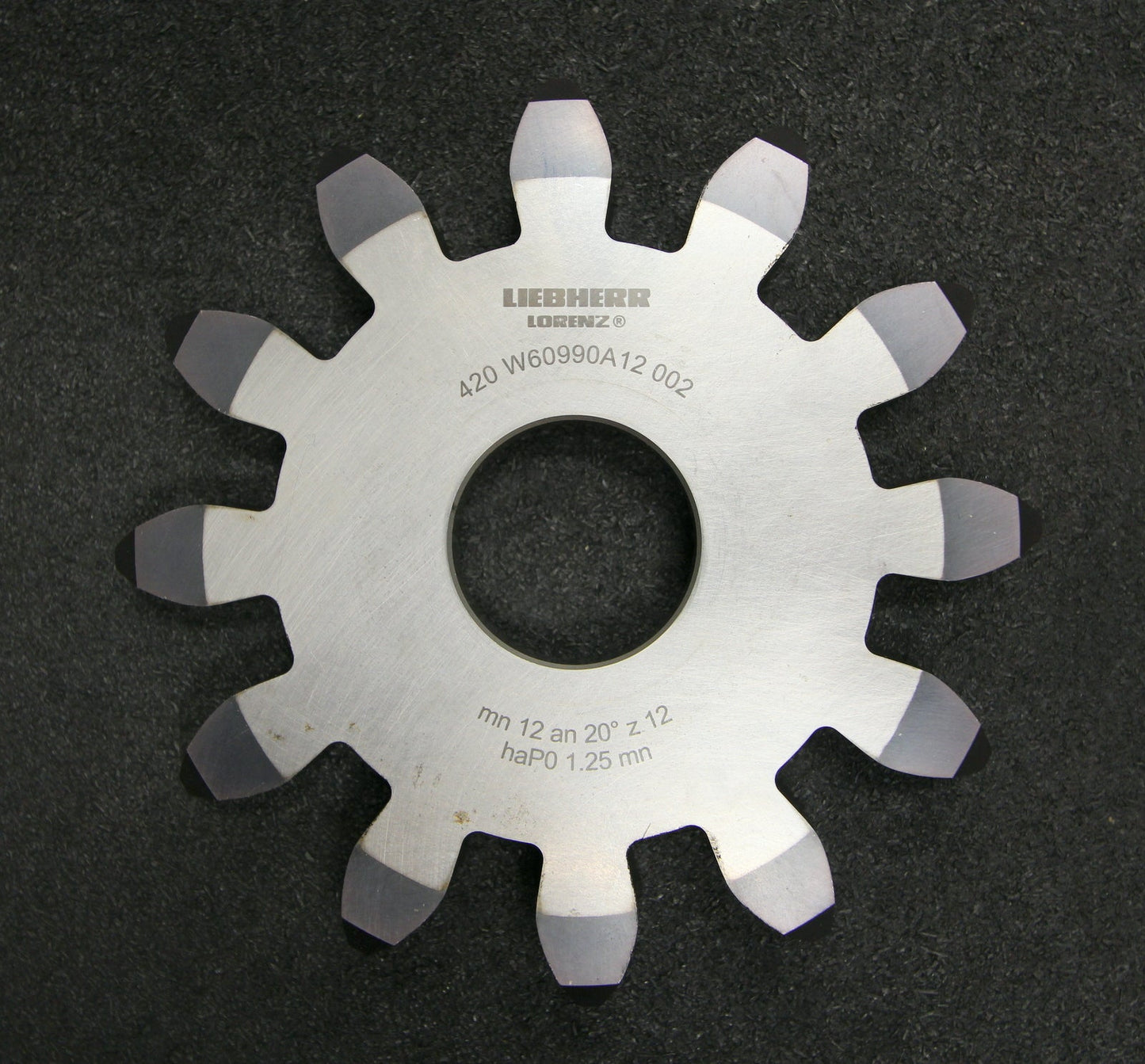 Bild des Artikels LIEBHERR-Scheibenschneidrad-gear-shaper-Normalmodul-mn=-12mm-EGW-20°-Z=12