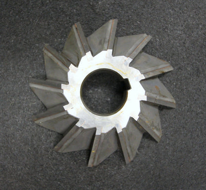 Bild des Artikels markenlos-Winkelfräser-125x40x32-EGW-50°-K20-Ø125x52xØ32mm---1-Zahn-beschädigt!