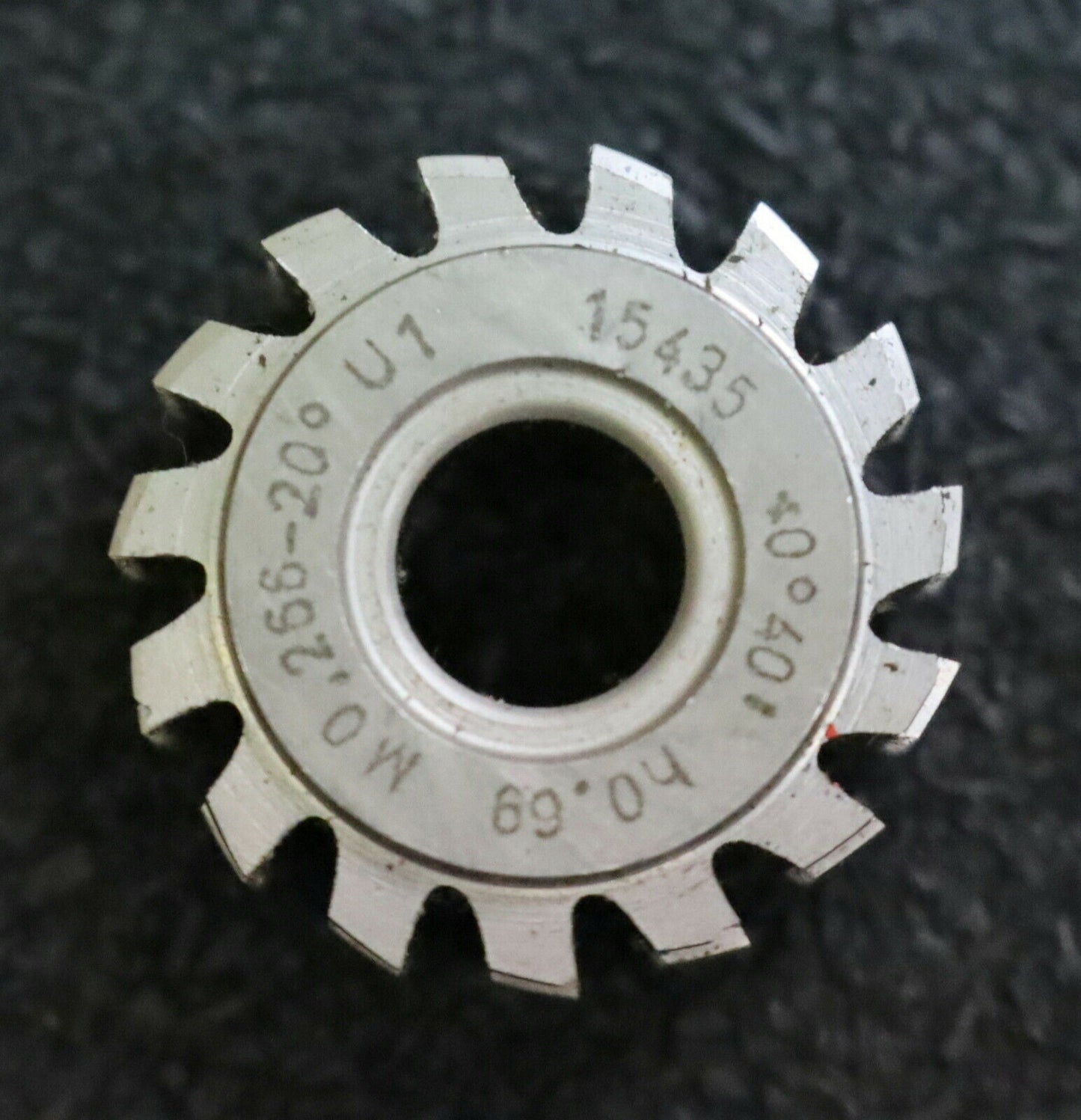 MIKRON Vollstahl-Wälzfräser No. 15435 m= 0,266 20° EGW U1 ho= 0,69 - Ø24x10xØ8mm