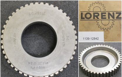 LORENZ Scheibenschneidrad m= 2,25mm - D: 100mm - Bohrung 1 3/4“ - 34 Zähne