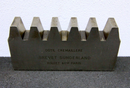 ROLLET PARIS Hobelkamm rack cutter m= 6,5 Angle 29°