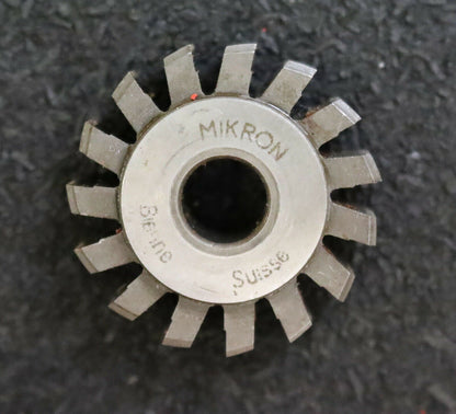 MIKRON Vollstahl-Wälzfräser No. 64747 m= 0,36 ho= 0,81 20° EGW - Ø32x10xØ8mm