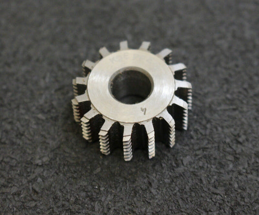 KÖPFER Vollstahl-Wälzfräser m= 0,4mm 20° EGW U2 1gg. rechts 15 Spannuten