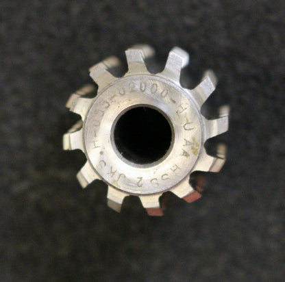 KÖPFER Zahnriemenrad-Wälzfräser TPC 1001-H 25° für Z=17 24x24x8mm 12 Spannuten